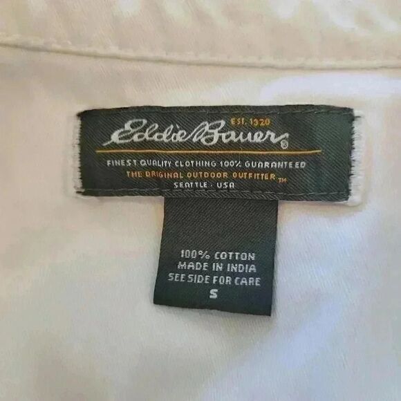 Eddie Bauer Women's Winter White Cotton Blazer Jacket NEW - Picture 4 of 11